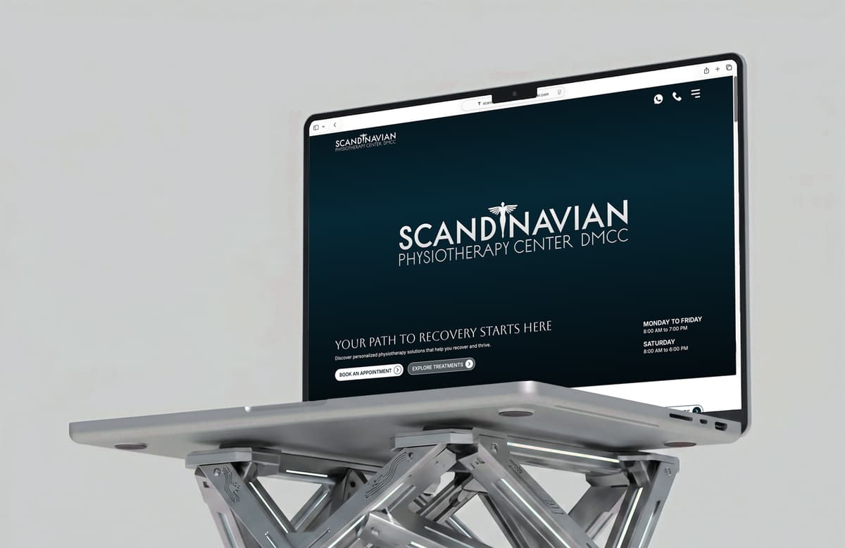 Scandinavian Physiotherapy Center — website redesign
